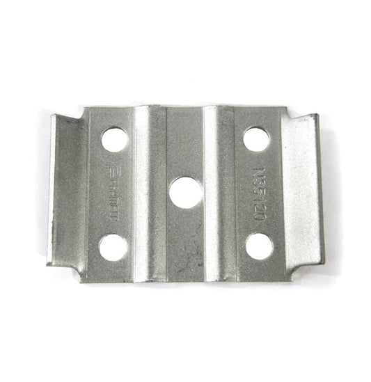Plaque de fixation en zinc 2 3/8 po pour boulon en U 1/2 po – Suspension remorque 3500 lb