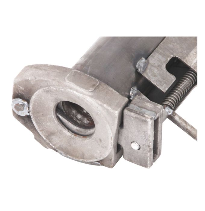 Attelage à col de cygne réglable rond RAM 2 5/16" zinc – 30 000 lb