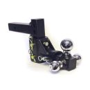 Support d’attelage ajustable 3 boules SMARTOW 2" x 2" – Capacité 10 000 lb