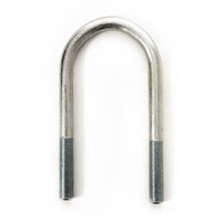 2 3/8" x 5" round U-bolt zinc 1/2" stem