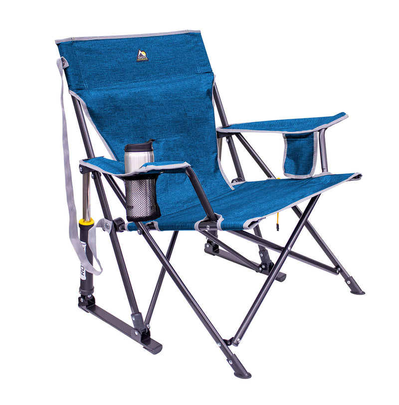 Chaise KickBack Rocker — Bleu
