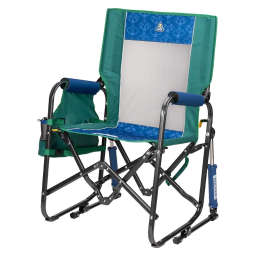 Chaise à bascule Pliable GCI Outdoor Stowaway Rocker - Confort Compact pour le Camping et les Activités de Plein Air