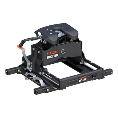 Attelage sellette A20 avec glissière S20 et adaptateur puck – CURT 16682