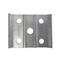 Plaque d’attache 2" en acier pour boulon en U 1/2" – Suspension remorque