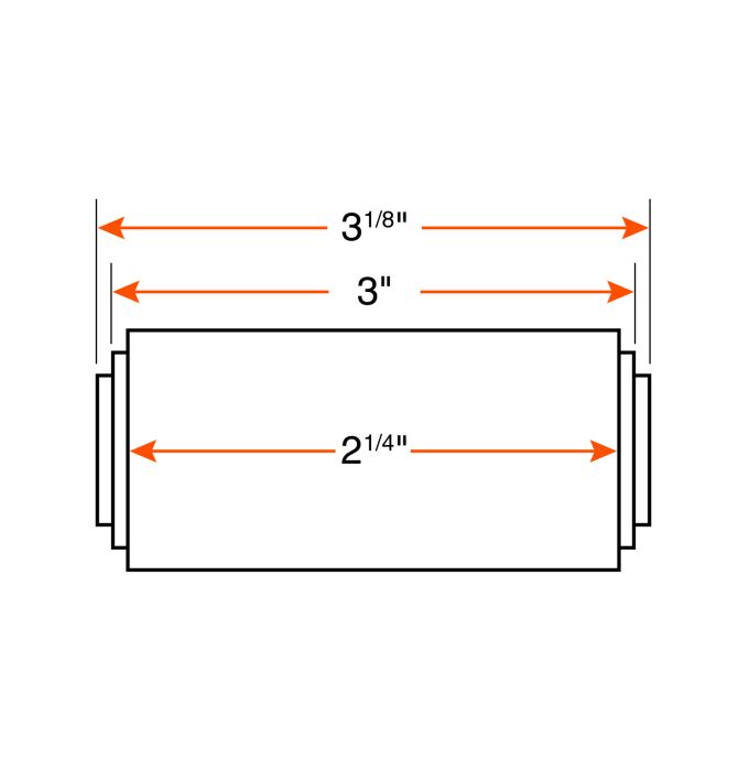 Bushing de suspension 1" x 2" x 3" SMARTOW 10K-16K en caoutchouc