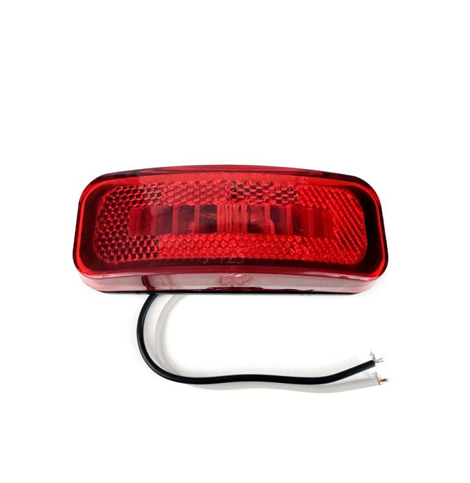 Lumière de position LED rouge 4" x 1 1/2" – 2 diodes | Remorque et VR