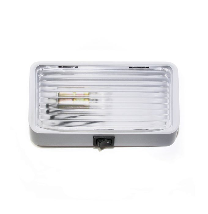 Lumière intérieure encastrée 6" x 3 1/2" transparente 2 voies | Éclairage VR