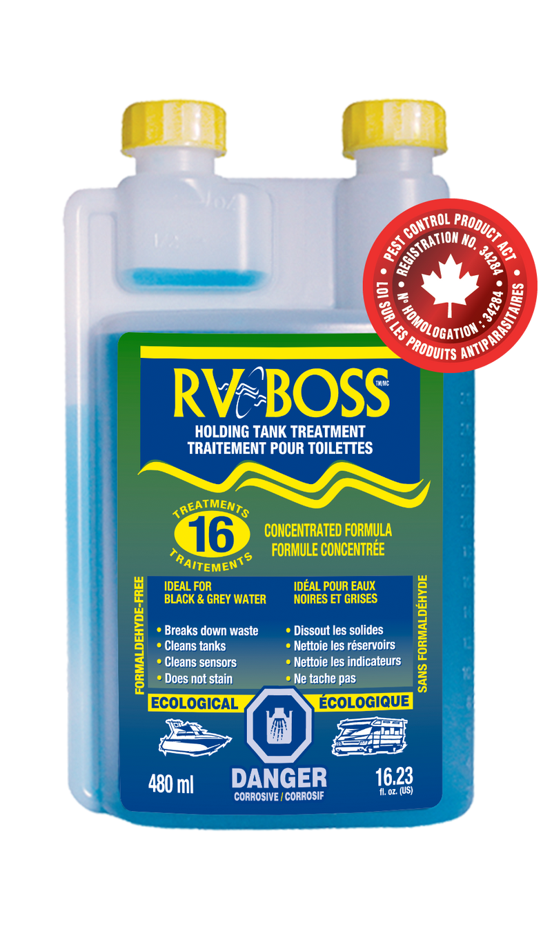 RV Boss 4 Waste Tank Treatment - Odor Control & Maintenance