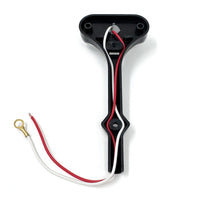 6" x 2 1/2" x 1" amber LED clearance light for right fender