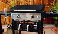 Gril à Air Chaud 28" avec Friteuse Électrique et Capot - 2 Brûleurs Blackstone
