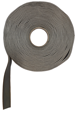Ruban Butyle Gris Q130 1/8" x 1" – Rouleau de 30' – Étanchéité VR