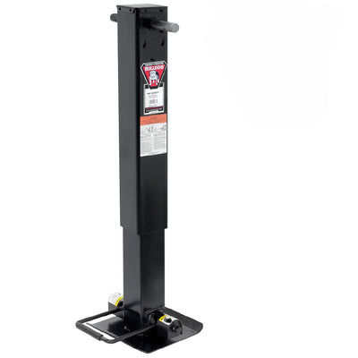 Vérin ajustable 12 000 lb pour remorque – Vérin de levage robuste - Gauche