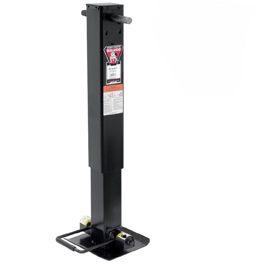 Vérin ajustable 12 000 lb pour remorque – Vérin de levage robuste - Gauche