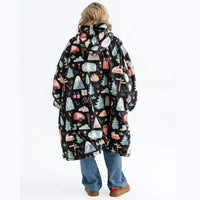Ultra Soft Hooded Blanket with Pocket – Perfect for Camping & Cozy Nights