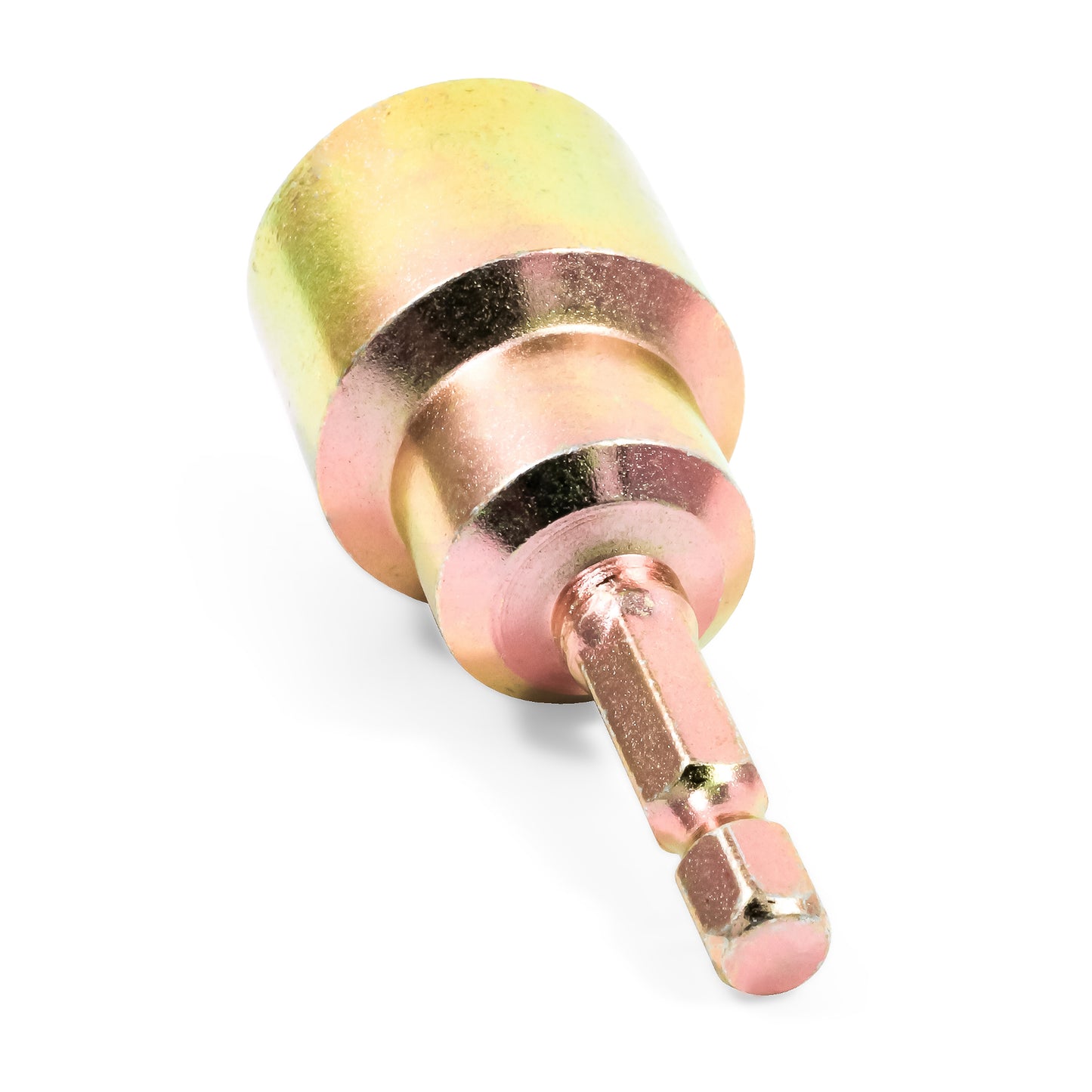 Douille Camco ¾ pouce pour cric à ciseaux avec douille hexagonale à changement rapide de ¼ pouce pour perceuse - Ajustement universel