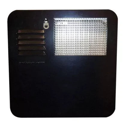 Porte chauffe eau Suburban noir 4 6 gallons VR acier