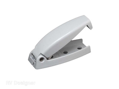 Butée de Porte pour Compartiment à Bagages de VR - Type Rond, Blanc, Ensemble de 2