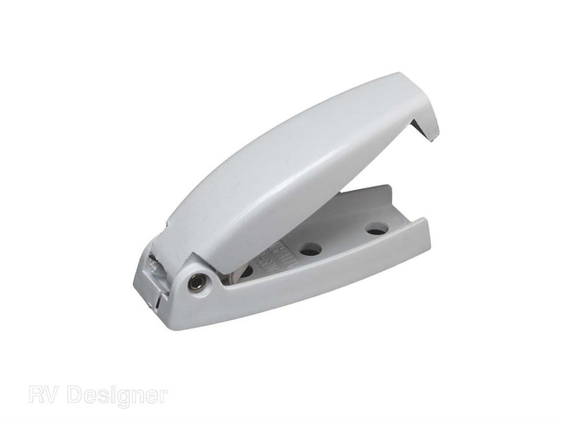Butée de Porte pour Compartiment à Bagages de VR - Type Rond, Blanc, Ensemble de 2