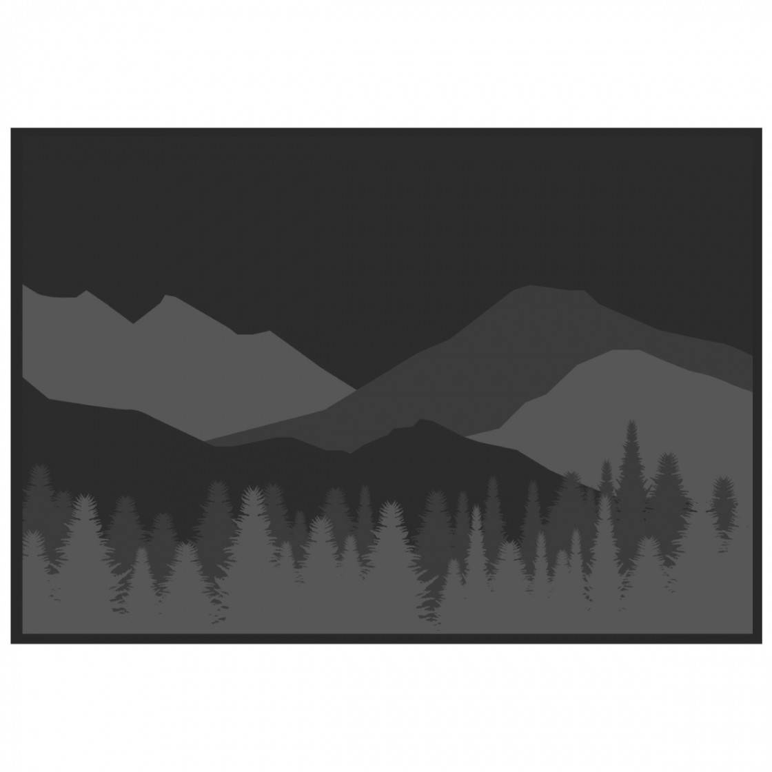 Kuma Mountain Wilderness Outdoor Mat 12x9'