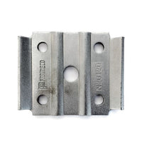 Plaque de fixation zinc 2" pour U-bolt 3/8" – Tie Plate robuste 2000 lb