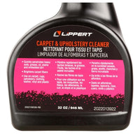 Lippert Carpet and Fabric Cleaner - 32 Oz - Removes Dirt, Oil, and Stains