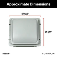 Ventilateur de Toit Furrion pour VR - 14'' avec Couvercle Manuel - Blanc
