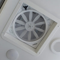 Ventilateur d'Évent de Toit pour VR Furrion® 14" - 12V, 4 Vitesses, Facile à Installer