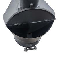 Chauffe-terrasse à granules noir 75 000 BTU – 18 lb