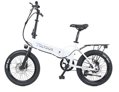 Vélo Électrique Pliant 300W avec Cadre Step Over - Trailrider Voltour - Vélo Tout Terrain
