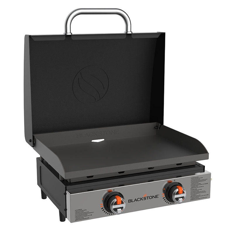 Plaque Chauffante Portative Omnivore 22″ en Acier Inoxydable – 21 000 BTU | Gril de Table pour Extérieur