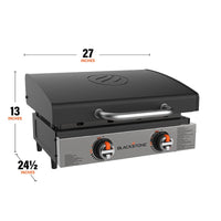 Plaque Chauffante Portative Omnivore 22″ en Acier Inoxydable – 21 000 BTU | Gril de Table pour Extérieur