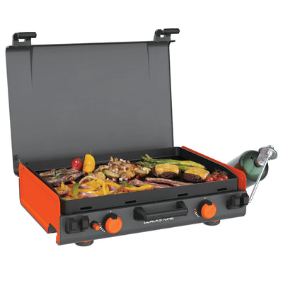 20x14" Cast Iron Camping Grill – Perfect for Outdoor Cooking | Blackstone