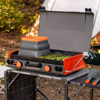 Gril de Camping 20x14" en Fonte – Parfait pour Cuisine en Plein Air | Blackstone