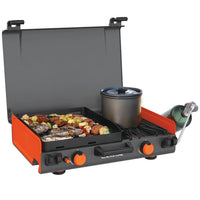 Gril de Camping Portable Blackstone 12" x 14" avec Brûleur Latéral