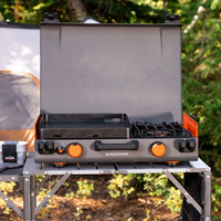 Gril de Camping Portable Blackstone 12" x 14" avec Brûleur Latéral