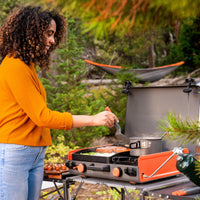 Gril de Camping Portable Blackstone 12" x 14" avec Brûleur Latéral