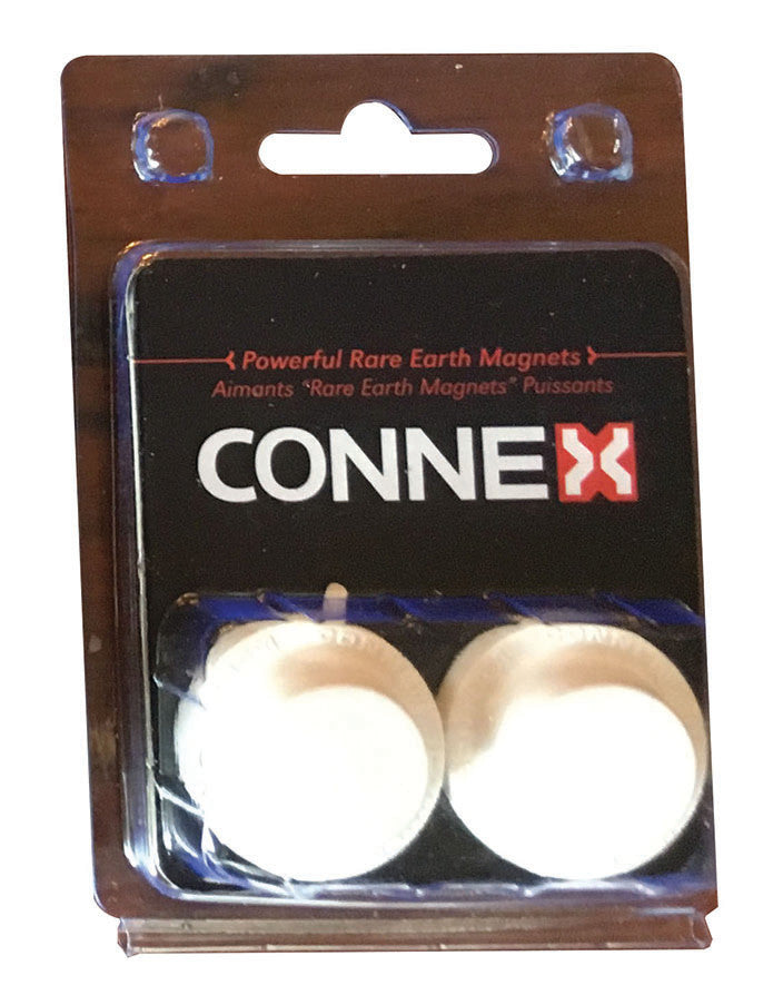Aimants Caoutchoutés Connex blanc