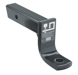 Barre d’accouplement 10" avec drop 8" noire pour attelage