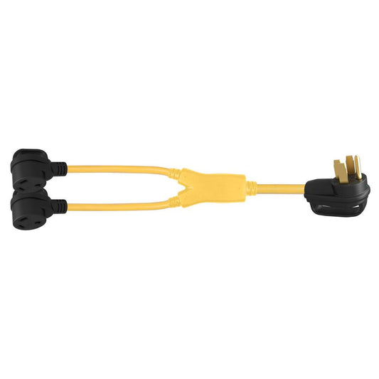 Adaptateur en Y Marinco 50A mâle vers 2 x 30A femelle | Adaptateur électrique VR