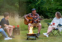 Foyer à Propane Outland Firebowl Deluxe 58 000 BTU – Foyer Portable Certifié CSA pour Activités de Plein Air, Flammes Propres et Sans Fumée