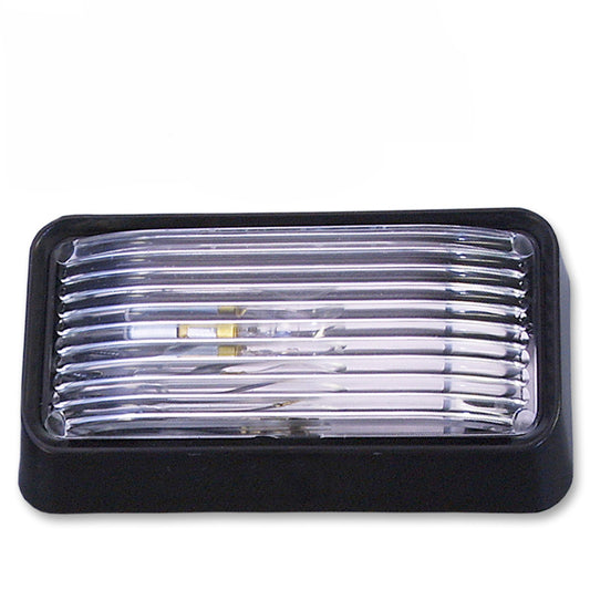 Plafonnier noir sans interrupteur – Lumière intérieure pour remorque et VR