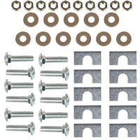 Heavy Duty 10 Bolt Rail Set - Robust Fastening System