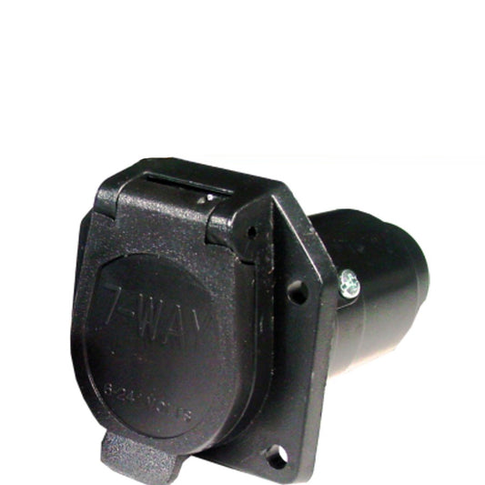 Connecteur 7 brins en plastique pour auto et remorque