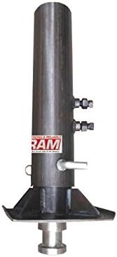 Coupleur Gooseneck Kingpin RAM KP5G-R30 – 30 000 lb avec tube rond ajustable