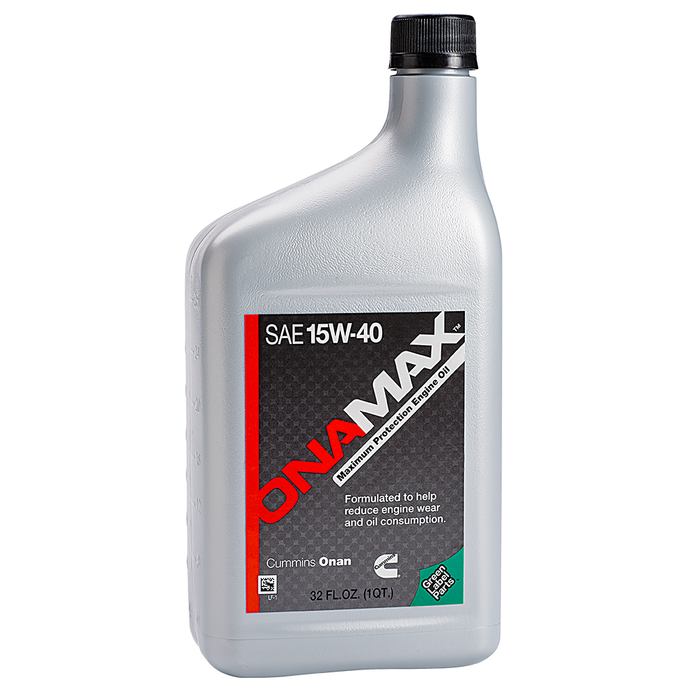 Huile Moteur OnaMax 15W-40 Onan – 32oz – Pour Générateurs Cummins