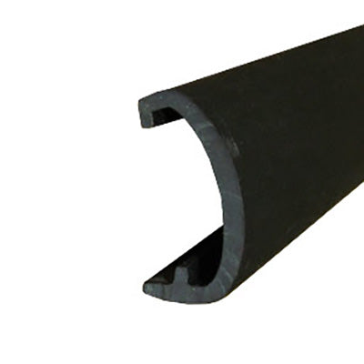 Black Vinyl Trim with Offset Bracket – Compatible with Keystone RV - Sold by the Linear Foot