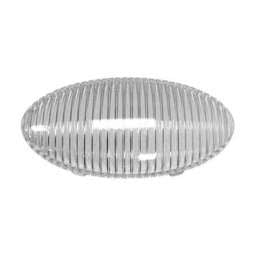 Lentille de remplacement claire pour lumière ovale de porche et utilitaire Peterson M382C