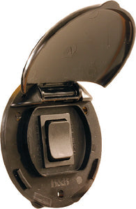 Interrupteur de niveau compact 40A noir pour VR - Remplace interrupteurs de niveau et de jambes de 5ème roue - JR Products 05-11995