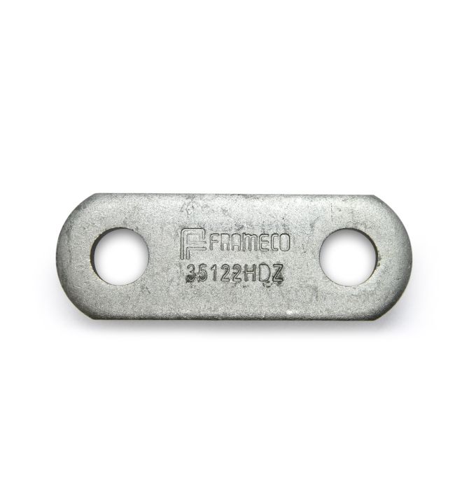 Lien mobile de suspension court 2 1/4" x 1/2" en acier zingué – Pièce pour remorque et VR