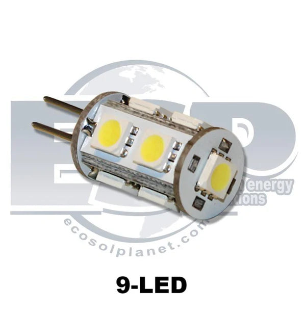 Ampoule 18 LEDs 360 degrés G4 blanc chaud